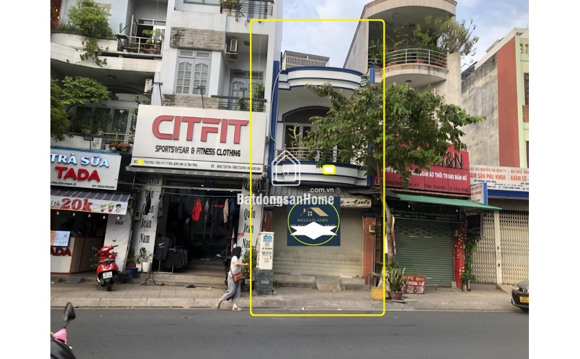 Cho thuê nhà mặt tiền Trương Vĩnh Ký 72m2, 1Lầu - GẦN NGÃ TƯ - CHUNG CƯ